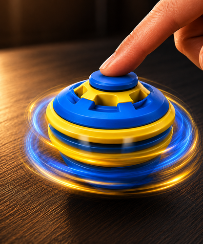 Press-to-Spin Fidget Ball