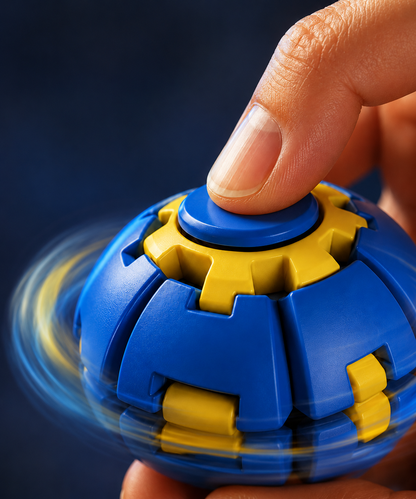 Press-to-Spin Fidget Ball