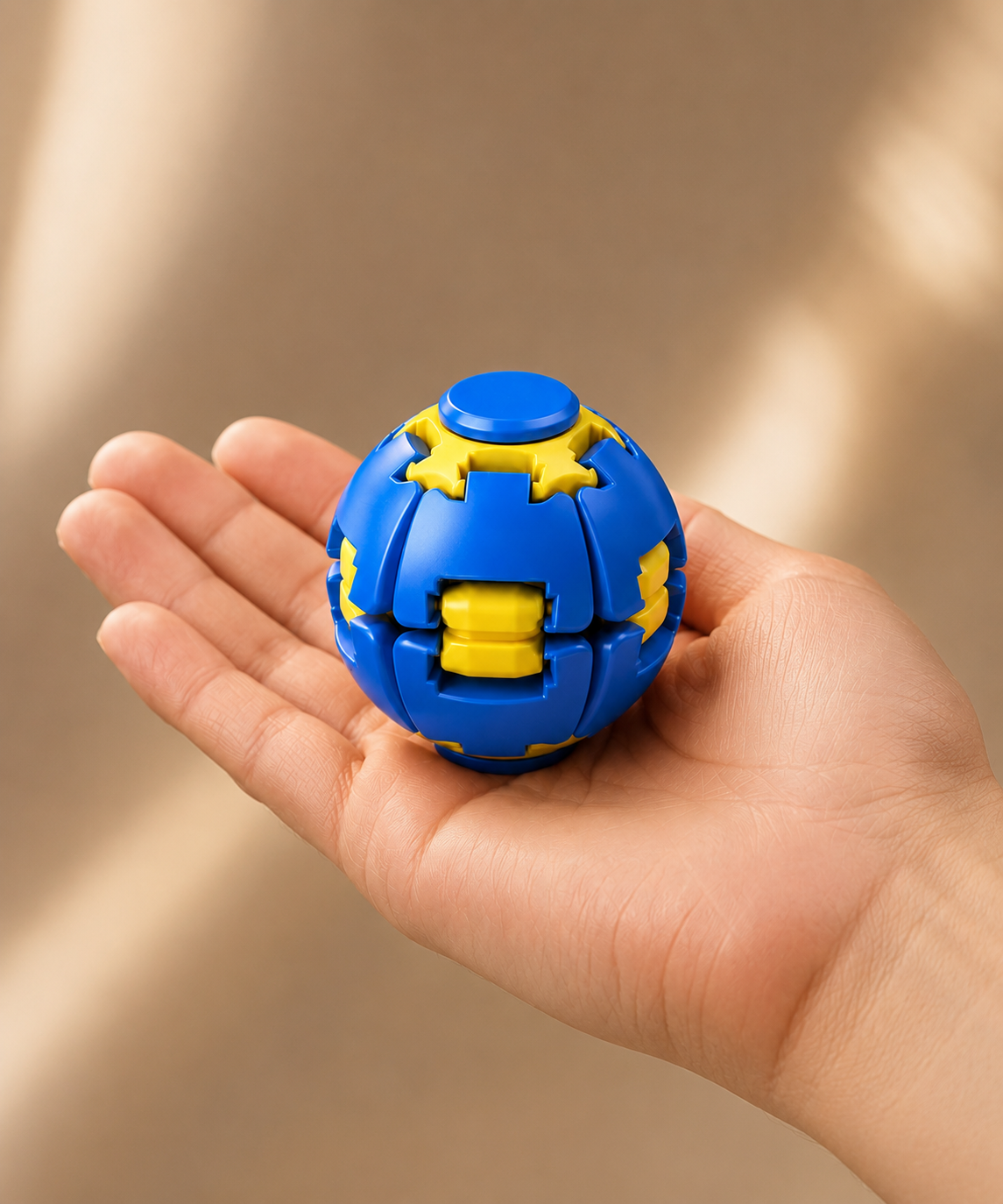 Press-to-Spin Fidget Ball