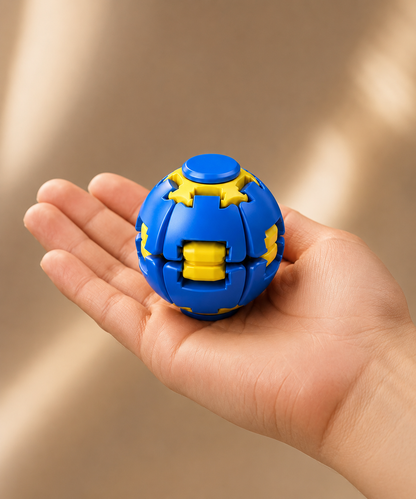 Press-to-Spin Fidget Ball