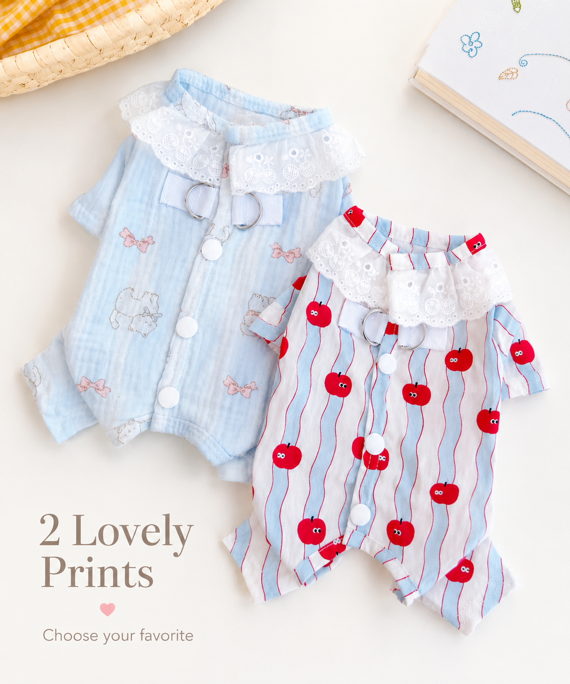 Cute Soft Cat Pajamas for Cats for Comfortable Sleeping