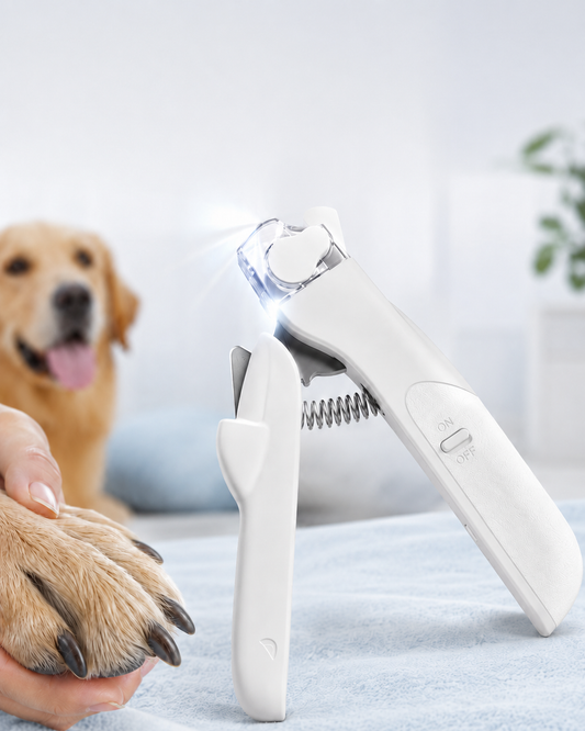 LED Dog Nail Clippers for Dark Nails & Nervous Dogs