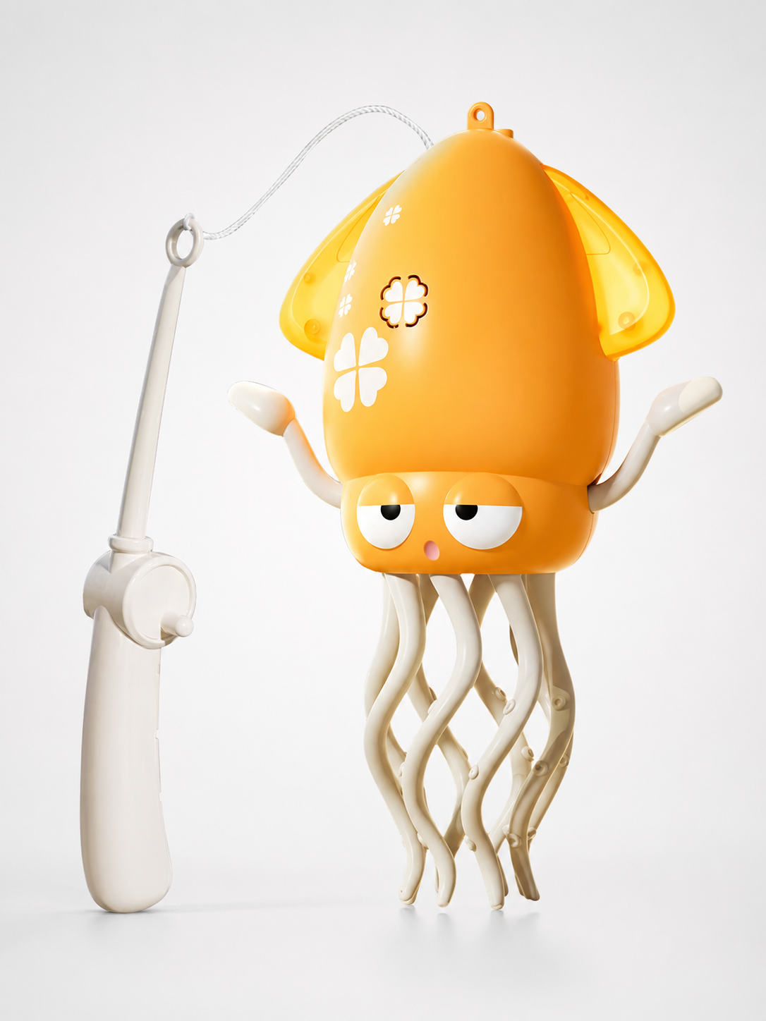 Interactive Octopus Toy for Cats for Play and Chin Massage