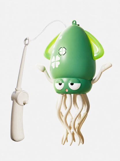 Interactive Octopus Toy for Cats for Play and Chin Massage