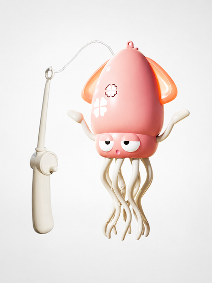 Interactive Octopus Toy for Cats for Play and Chin Massage