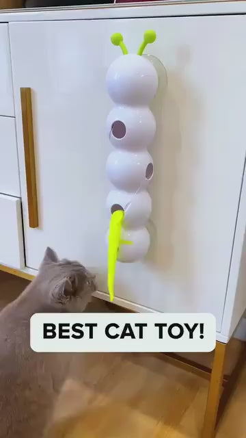 Prey-Mimicking Interactive Cat Toy - Endless Fun with a Tail that Pops！
